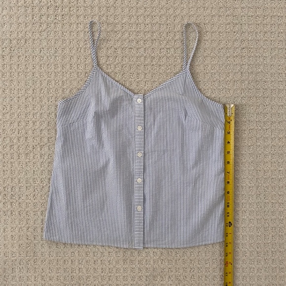 Banana Republic Seersucker Striped Tank - Picture 5 of 6